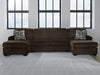Kimlee Sectional with Double Chaise - Grand Central Home Furnishings