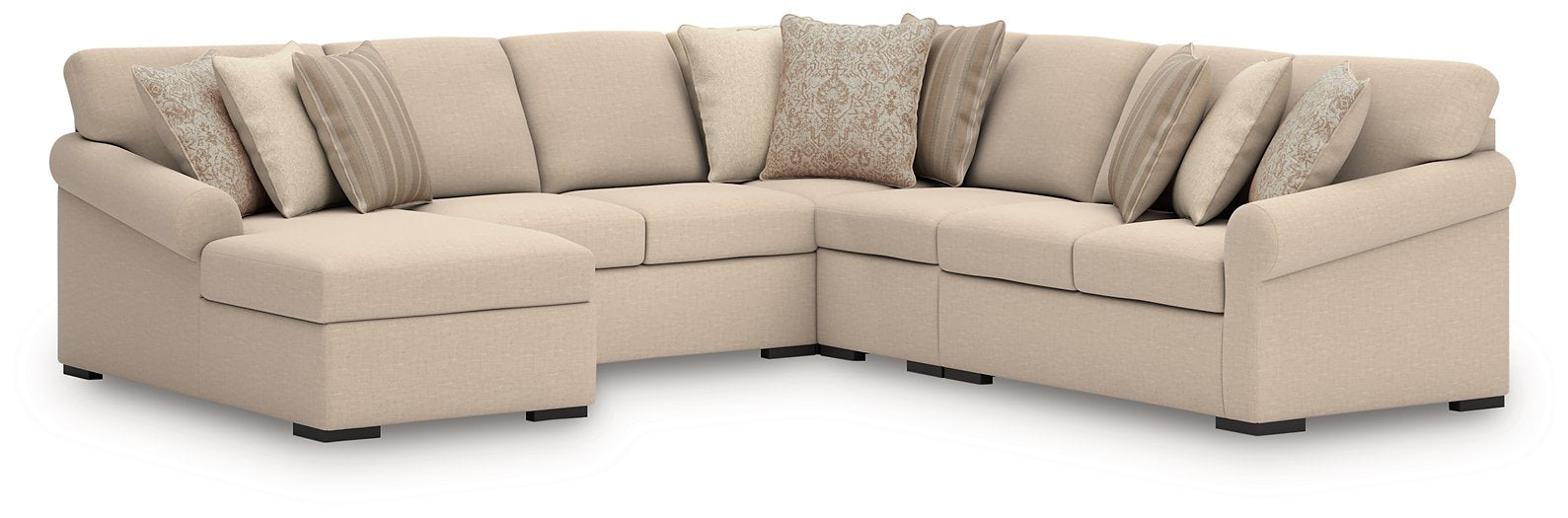 LadyMae Sectional with Chaise - Grand Central Home Furnishings