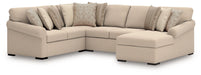 LadyMae Sectional with Chaise - Grand Central Home Furnishings