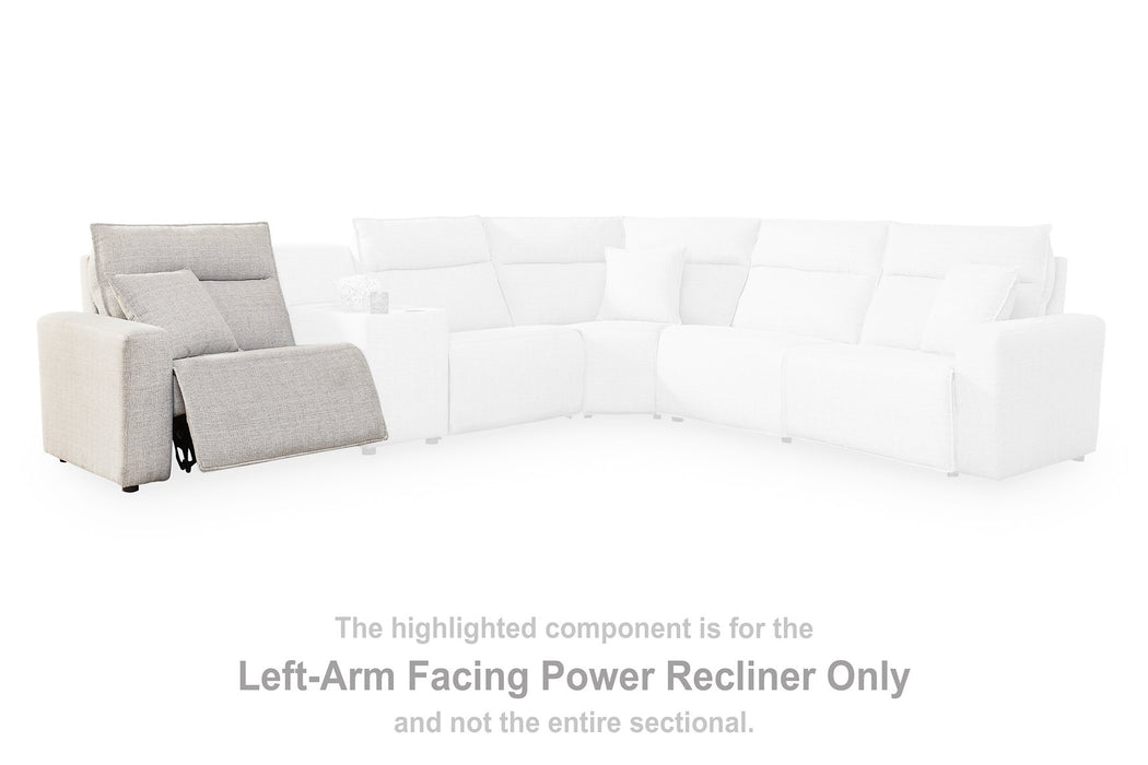 Modmax II Power Reclining Sectional with Audio Consoles - Grand Central Home Furnishings