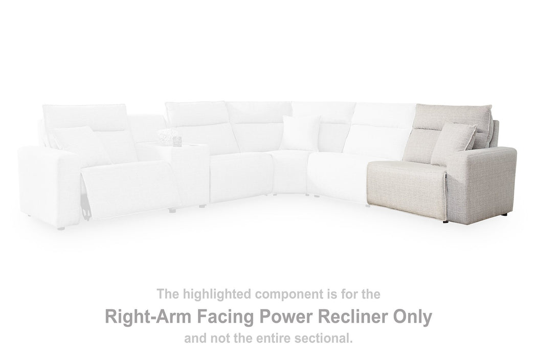 Modmax II Power Reclining Sectional with Audio Consoles - Grand Central Home Furnishings