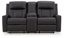 Mackmenville Reclining Loveseat with Console - Grand Central Home Furnishings