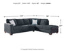 Altari Sleeper Sectional with Chaise - Grand Central Home Furnishings