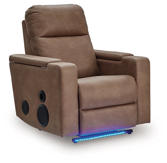 Lorrenton Power Glider Recliner with Audio System - Grand Central Home Furnishings