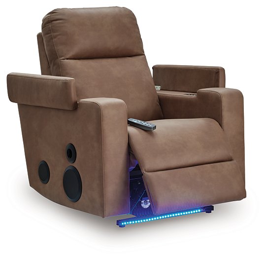 Lorrenton Power Glider Recliner with Audio System - Grand Central Home Furnishings