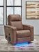 Lorrenton Power Glider Recliner with Audio System - Grand Central Home Furnishings