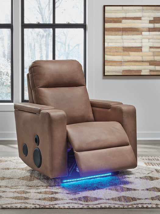Lorrenton Power Glider Recliner with Audio System - Grand Central Home Furnishings