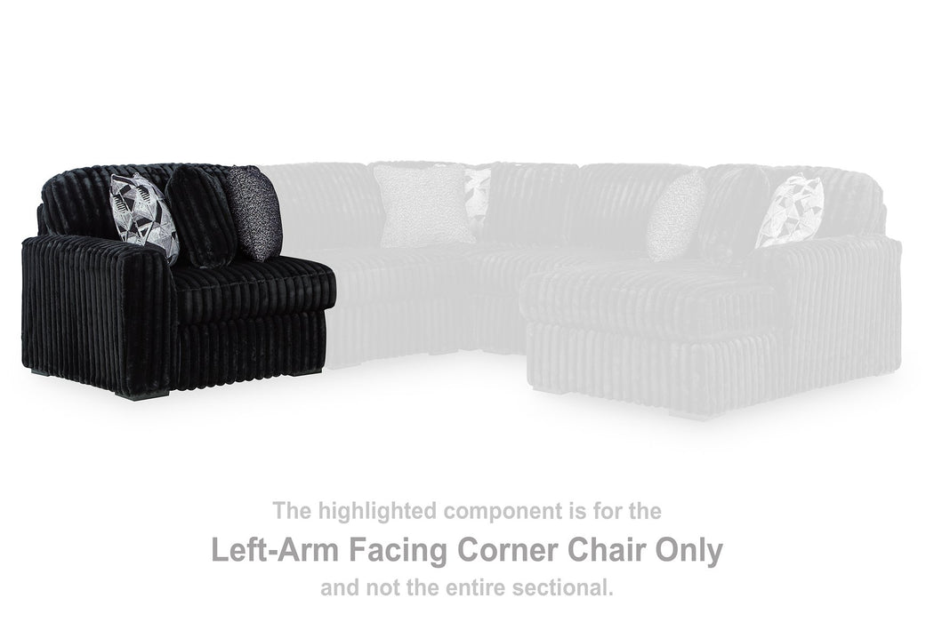 Midnight-Madness Sectional Sofa - Grand Central Home Furnishings