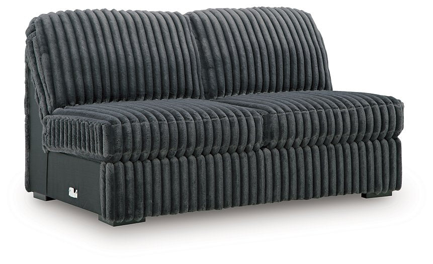 Midnight-Madness Double Chaise 3-Piece Sectional - Grand Central Home Furnishings