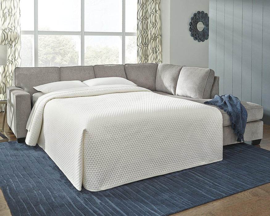 Altari Sleeper Sectional with Chaise - Grand Central Home Furnishings