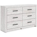 Cayboni Dresser and Mirror - Grand Central Home Furnishings