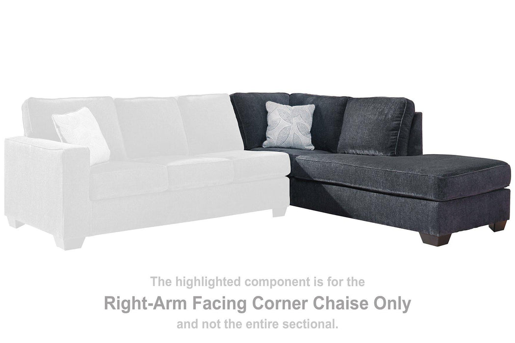 Altari Sleeper Sectional with Chaise - Grand Central Home Furnishings