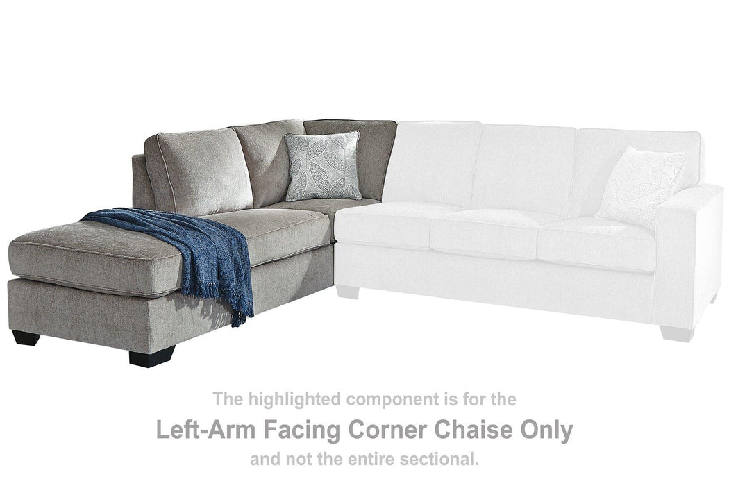 Altari Sleeper Sectional with Chaise - Grand Central Home Furnishings