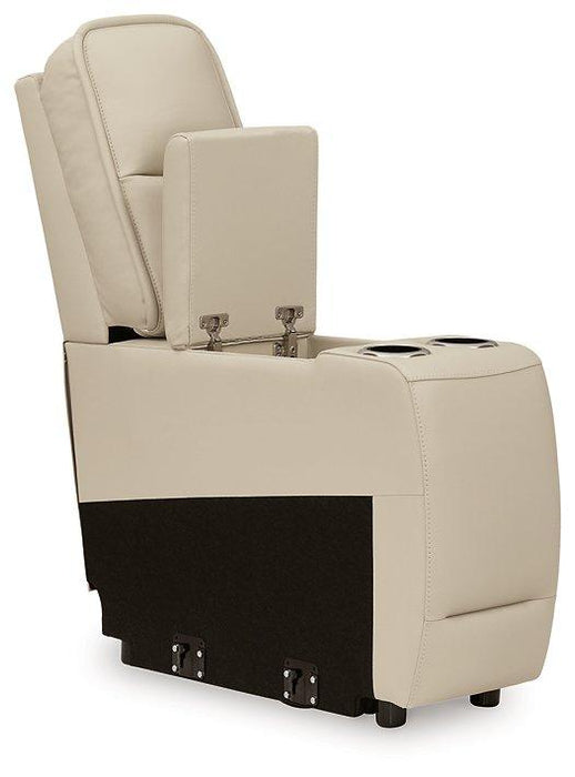 Double Deal Reclining Sectional with Console - Grand Central Home Furnishings