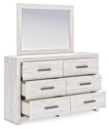 Cayboni Dresser and Mirror - Grand Central Home Furnishings