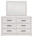 Cayboni Dresser and Mirror - Grand Central Home Furnishings