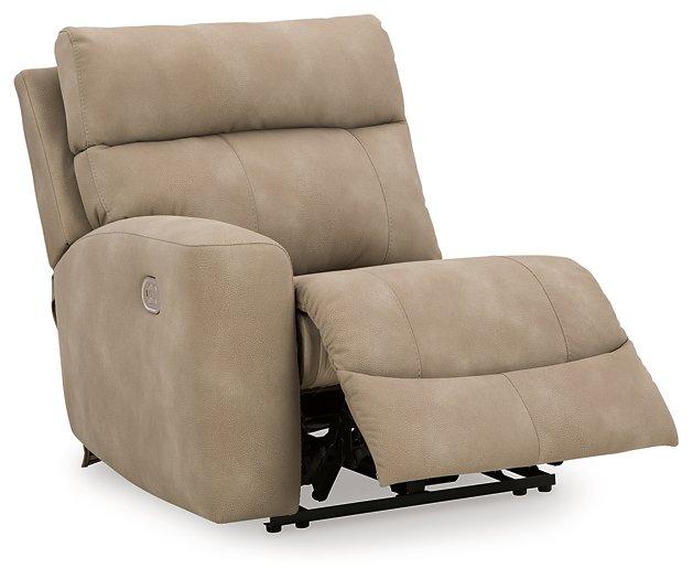 Next-Gen DuraPella Power Reclining Sectional Loveseat with Console