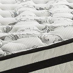 8 Inch Chime Innerspring Mattress Set - Grand Central Home Furnishings
