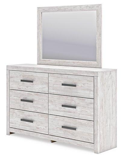 Cayboni Dresser and Mirror - Grand Central Home Furnishings