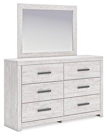 Cayboni Dresser and Mirror - Grand Central Home Furnishings