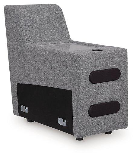 Modmax II Power Reclining Sectional with Audio Consoles - Grand Central Home Furnishings