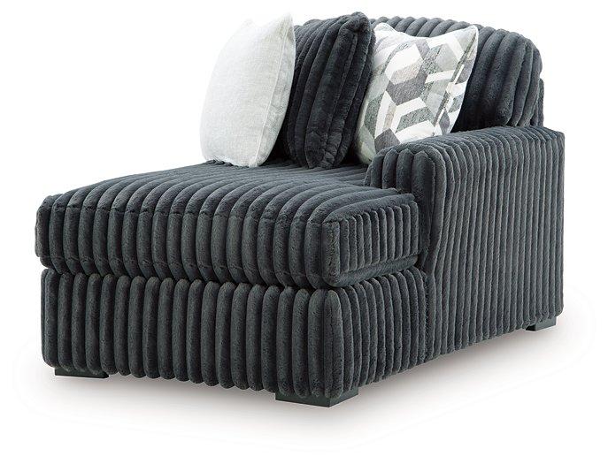 Midnight-Madness Sectional with Chaise - Grand Central Home Furnishings