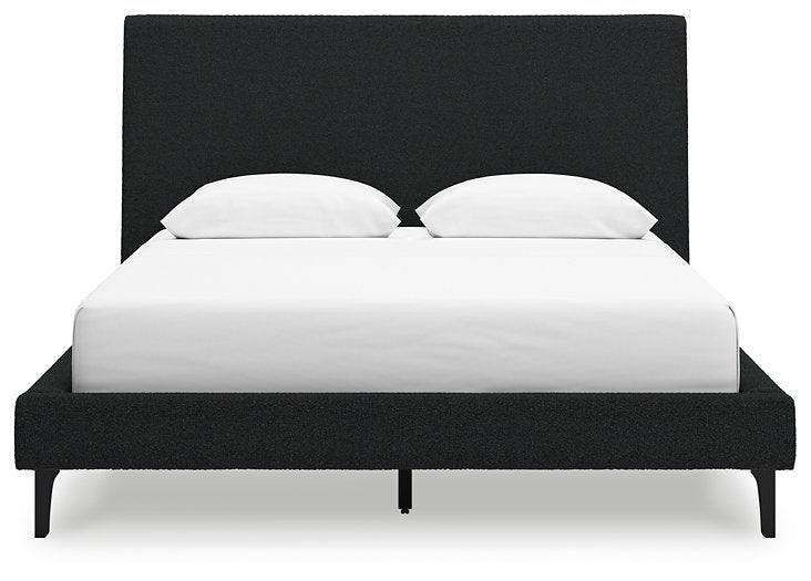 Cadmori Upholstered Bed with Roll Slats