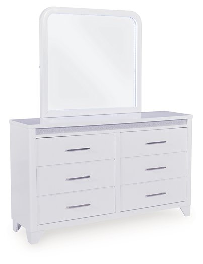 Jarlee Dresser and Mirror - Grand Central Home Furnishings