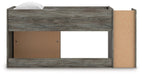 Frandern Loft Bed with Bookcase Storage - Grand Central Home Furnishings