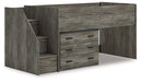 Frandern Loft Bed with Drawer Storage - Grand Central Home Furnishings