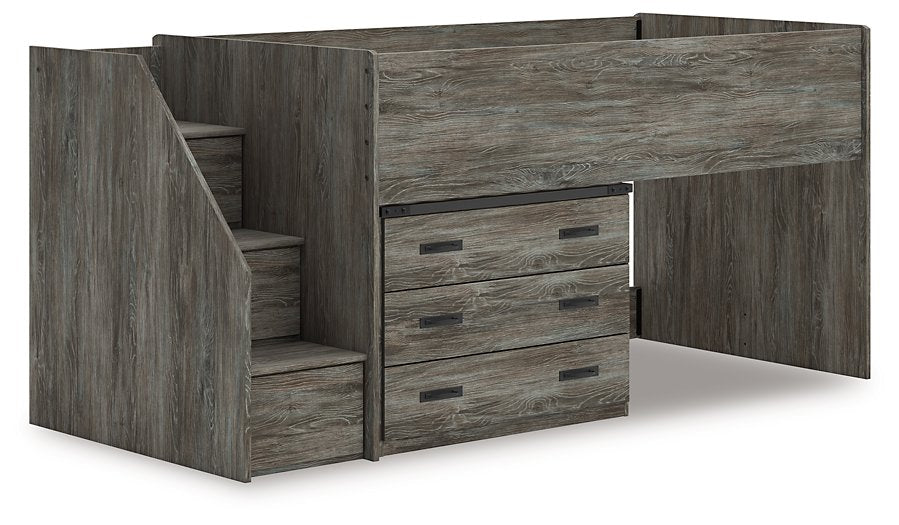 Frandern Loft Bed with Drawer Storage - Grand Central Home Furnishings
