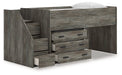 Frandern Loft Bed with Drawer Storage - Grand Central Home Furnishings