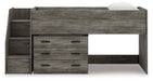 Frandern Loft Bed with Drawer Storage - Grand Central Home Furnishings