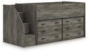 Frandern Loft Bed with Drawer Storage - Grand Central Home Furnishings