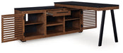 Kallari Credenza with Desk Return - Grand Central Home Furnishings