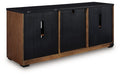 Kallari Credenza with Desk Return - Grand Central Home Furnishings
