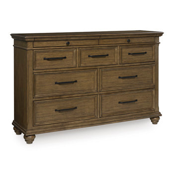 Karallin Dresser and Mirror - Grand Central Home Furnishings