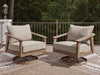 Harmony Headlands Outdoor Swivel Lounge with Cushion - Grand Central Home Furnishings