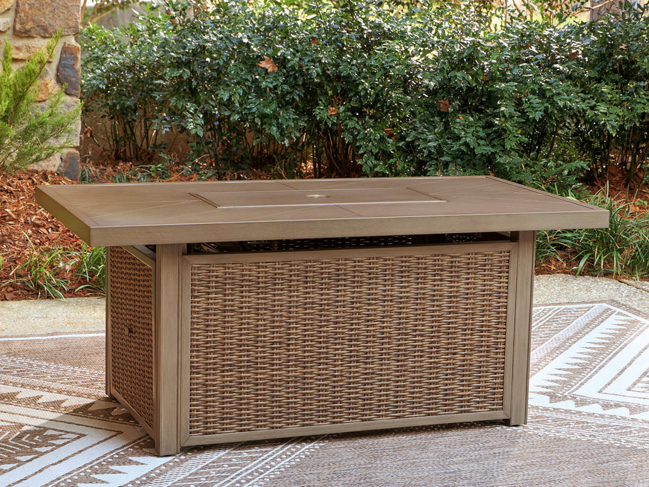 Laguna Heights Outdoor Fire Pit Table - Grand Central Home Furnishings