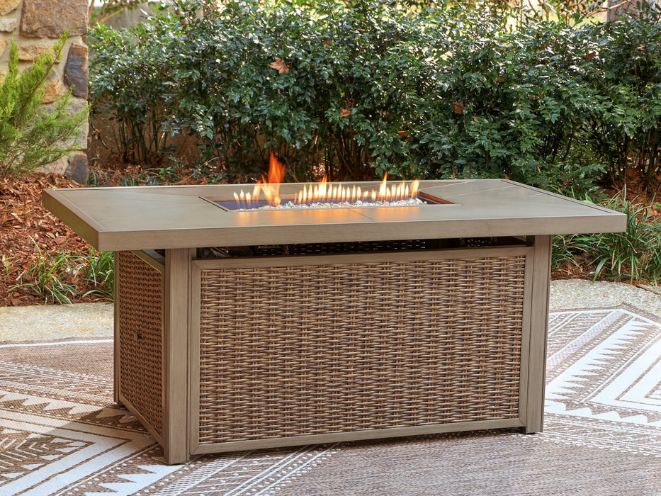 Laguna Heights Outdoor Fire Pit Table - Grand Central Home Furnishings