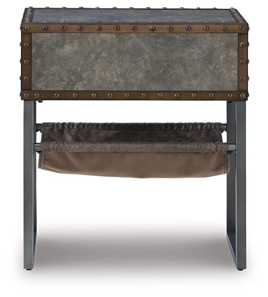 Derrylin Chairside End Table