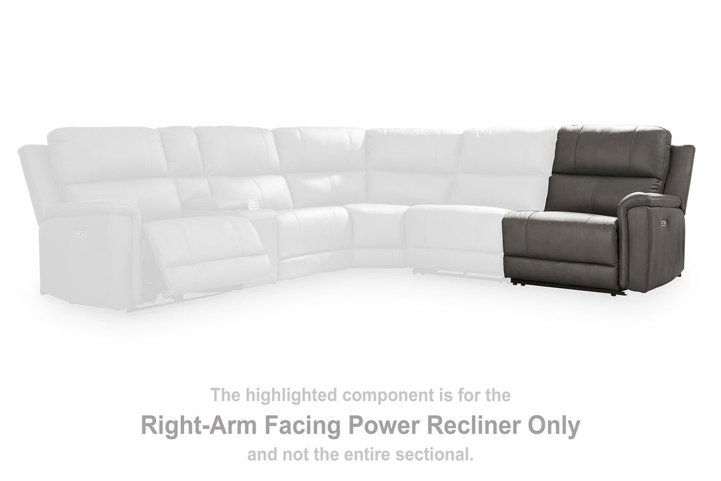 Bleckley Power Reclining Sectional - Grand Central Home Furnishings
