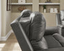 Bleckley Power Reclining Loveseat with Console - Grand Central Home Furnishings
