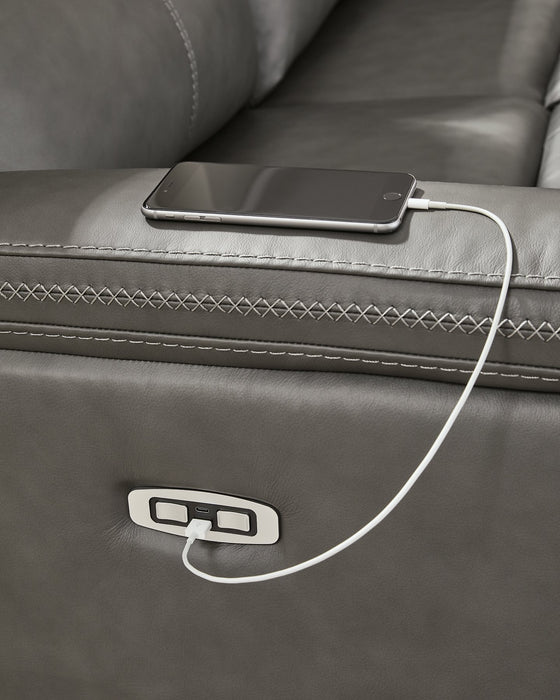 Bleckley Power Reclining Sectional - Grand Central Home Furnishings