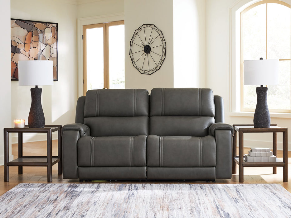5Z - Pittson Power Reclining Sectional Loveseat - Grand Central Home Furnishings