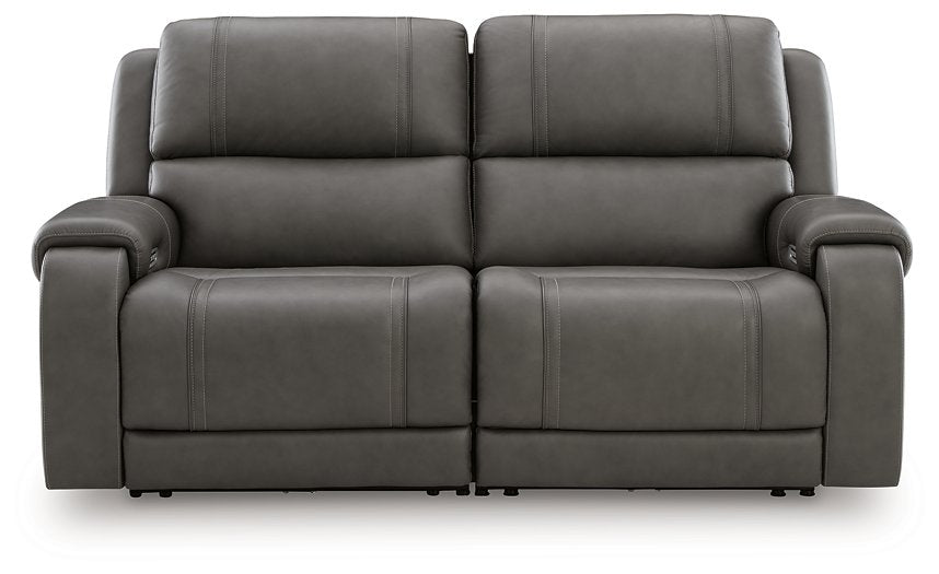 5Z - Pittson Power Reclining Sectional Loveseat - Grand Central Home Furnishings