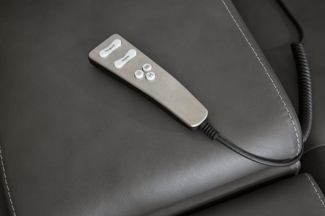 5Z - Pittson Power Reclining Sectional Loveseat - Grand Central Home Furnishings