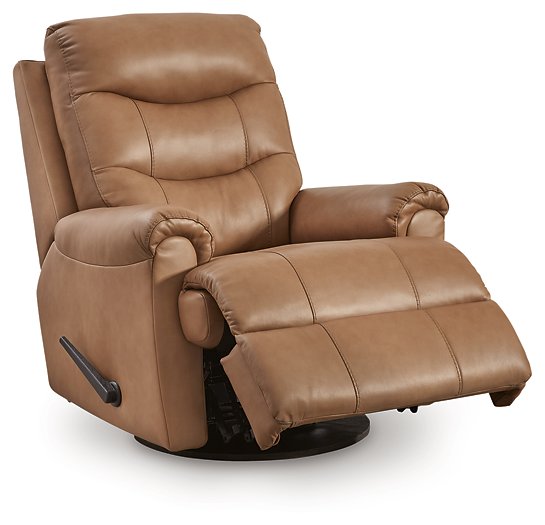 Flynwood Swivel Glider Recliner - Grand Central Home Furnishings