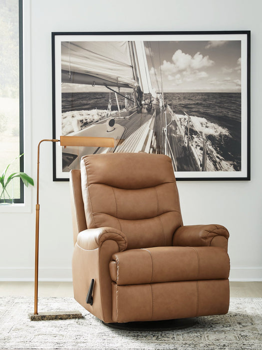 Flynwood Swivel Glider Recliner - Grand Central Home Furnishings
