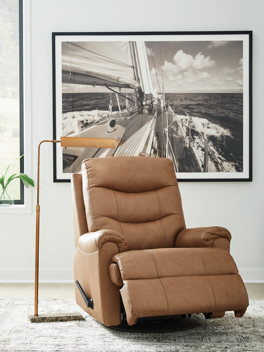Flynwood Swivel Glider Recliner - Grand Central Home Furnishings